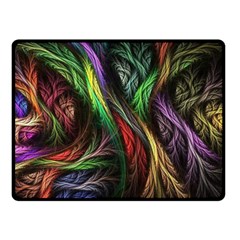 Abstract Psychedelic Two Sides Fleece Blanket (Small) from ArtsNow.com 45 x34  Blanket Back