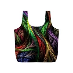 Abstract Psychedelic Full Print Recycle Bag (S) from ArtsNow.com Back