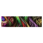 Abstract Psychedelic Oblong Satin Scarf (16  x 60 )