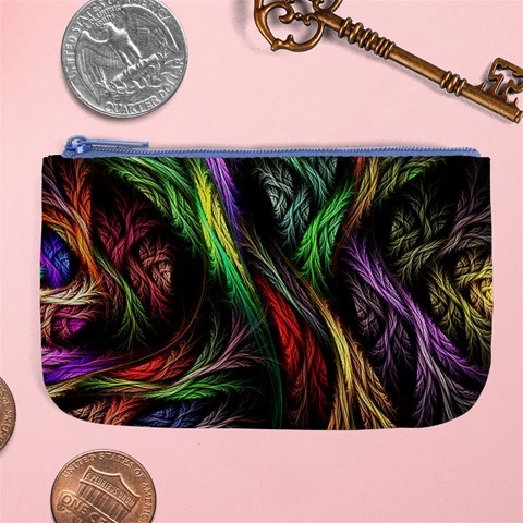 Abstract Psychedelic Large Coin Purse from ArtsNow.com Front