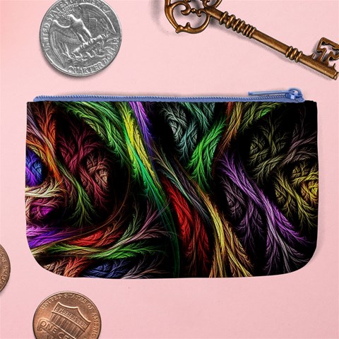 Abstract Psychedelic Large Coin Purse from ArtsNow.com Back