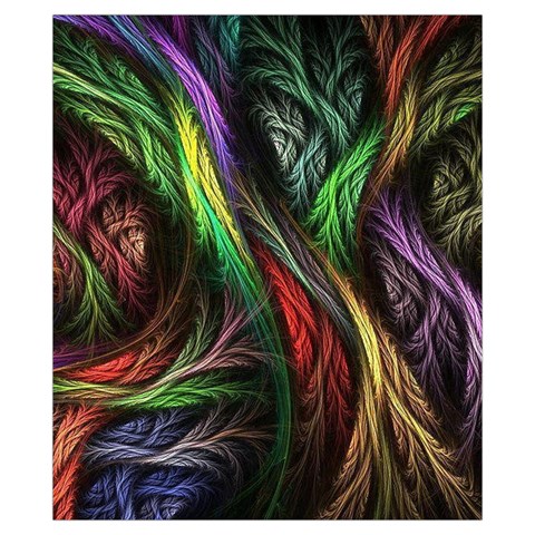 Abstract Psychedelic Drawstring Pouch (XS) from ArtsNow.com Front