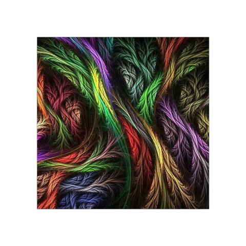 Abstract Psychedelic Square Tapestry (Small) from ArtsNow.com Front