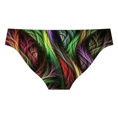 Abstract Psychedelic Cross Back Hipster Bikini Set from ArtsNow.com Back Under