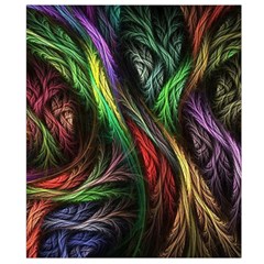 Abstract Psychedelic Waist Pouch (Small) from ArtsNow.com Back Strap