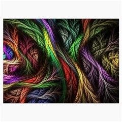 Abstract Psychedelic Roll Up Canvas Pencil Holder (L) from ArtsNow.com Front