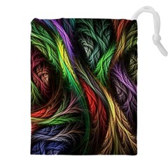 Abstract Psychedelic Drawstring Pouch (4XL) from ArtsNow.com Front
