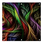 Abstract Psychedelic Banner and Sign 4  x 4 