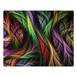Abstract Psychedelic Premium Plush Fleece Blanket (Large)