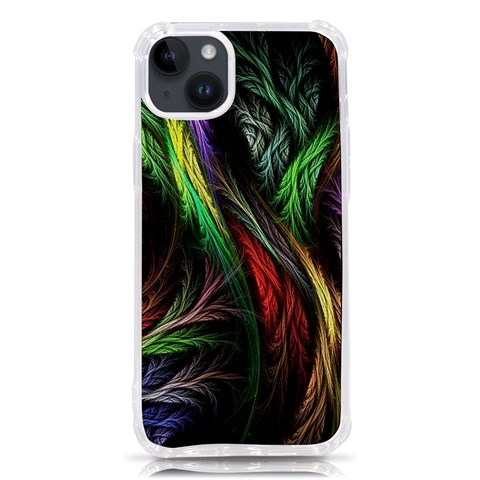 Abstract Psychedelic iPhone 14 Plus TPU UV Print Case from ArtsNow.com Front