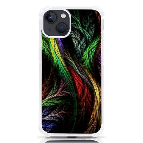 Abstract Psychedelic iPhone 13 TPU UV Print Case from ArtsNow.com Front