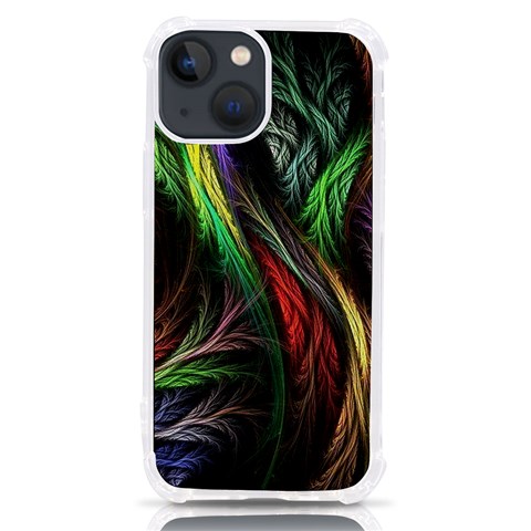 Abstract Psychedelic iPhone 13 mini TPU UV Print Case from ArtsNow.com Front