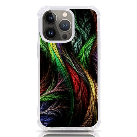 Abstract Psychedelic iPhone 13 Pro TPU UV Print Case from ArtsNow.com Front