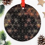 Abstract Psychedelic Geometry Andy Gilmore Sacred Ornament (Round)