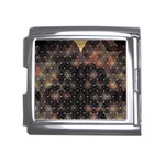 Abstract Psychedelic Geometry Andy Gilmore Sacred Mega Link Italian Charm (18mm)