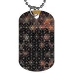 Abstract Psychedelic Geometry Andy Gilmore Sacred Dog Tag (One Side)