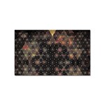 Abstract Psychedelic Geometry Andy Gilmore Sacred Sticker Rectangular (100 pack)