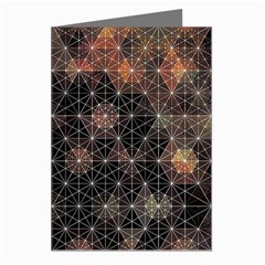 Abstract Psychedelic Geometry Andy Gilmore Sacred Greeting Cards (Pkg of 8) from ArtsNow.com Left