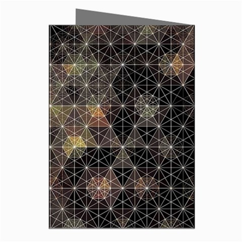 Abstract Psychedelic Geometry Andy Gilmore Sacred Greeting Cards (Pkg of 8) from ArtsNow.com Right