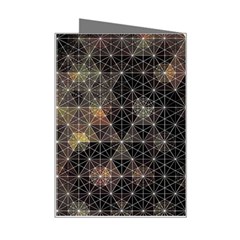 Abstract Psychedelic Geometry Andy Gilmore Sacred Mini Greeting Card from ArtsNow.com Right