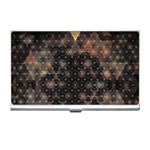 Abstract Psychedelic Geometry Andy Gilmore Sacred Business Card Holder