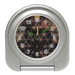 Abstract Psychedelic Geometry Andy Gilmore Sacred Travel Alarm Clock