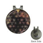 Abstract Psychedelic Geometry Andy Gilmore Sacred Hat Clips with Golf Markers