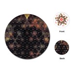 Abstract Psychedelic Geometry Andy Gilmore Sacred Playing Cards Single Design (Round)