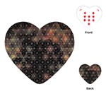 Abstract Psychedelic Geometry Andy Gilmore Sacred Playing Cards Single Design (Heart)