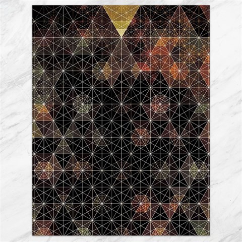 Abstract Psychedelic Geometry Andy Gilmore Sacred Canvas 18  x 24  from ArtsNow.com 17.8 x23.08  Canvas - 1