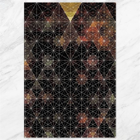 Abstract Psychedelic Geometry Andy Gilmore Sacred Canvas 20  x 30  from ArtsNow.com 19.62 x28.9  Canvas - 1