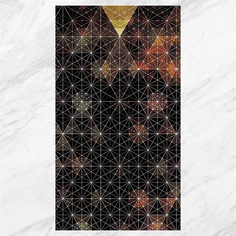 Abstract Psychedelic Geometry Andy Gilmore Sacred Canvas 40  x 72  from ArtsNow.com 39.28 x69.23  Canvas - 1