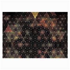 Abstract Psychedelic Geometry Andy Gilmore Sacred Large Glasses Cloth (2 Sides) from ArtsNow.com Back