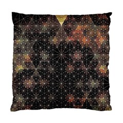 Abstract Psychedelic Geometry Andy Gilmore Sacred Standard Cushion Case (Two Sides) from ArtsNow.com Front