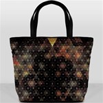 Abstract Psychedelic Geometry Andy Gilmore Sacred Bucket Bag