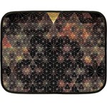 Abstract Psychedelic Geometry Andy Gilmore Sacred Two Sides Fleece Blanket (Mini)
