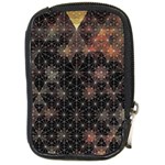 Abstract Psychedelic Geometry Andy Gilmore Sacred Compact Camera Leather Case