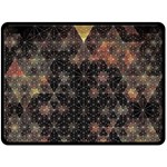 Abstract Psychedelic Geometry Andy Gilmore Sacred Fleece Blanket (Large)