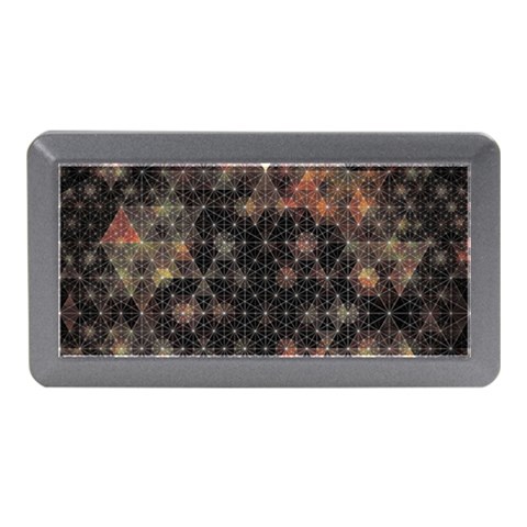 Abstract Psychedelic Geometry Andy Gilmore Sacred Memory Card Reader (Mini) from ArtsNow.com Front