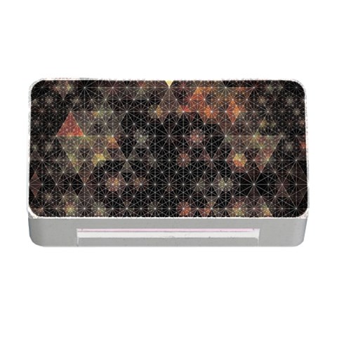 Abstract Psychedelic Geometry Andy Gilmore Sacred Memory Card Reader with CF from ArtsNow.com Front