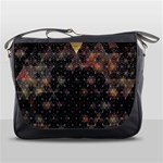 Abstract Psychedelic Geometry Andy Gilmore Sacred Messenger Bag