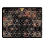 Abstract Psychedelic Geometry Andy Gilmore Sacred Two Sides Fleece Blanket (Small)