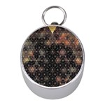 Abstract Psychedelic Geometry Andy Gilmore Sacred Mini Silver Compasses