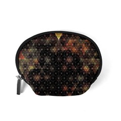 Abstract Psychedelic Geometry Andy Gilmore Sacred Accessory Pouch (Small) from ArtsNow.com Back