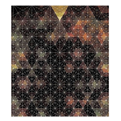 Abstract Psychedelic Geometry Andy Gilmore Sacred Duvet Cover Double Side (King Size) from ArtsNow.com Front