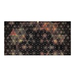 Abstract Psychedelic Geometry Andy Gilmore Sacred Satin Wrap 35  x 70 