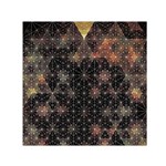 Abstract Psychedelic Geometry Andy Gilmore Sacred Square Satin Scarf (30  x 30 )