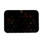 Abstract Psychedelic Geometry Andy Gilmore Sacred Open Lid Metal Box (Silver)  