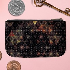 Abstract Psychedelic Geometry Andy Gilmore Sacred Large Coin Purse from ArtsNow.com Back