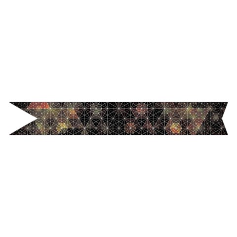 Abstract Psychedelic Geometry Andy Gilmore Sacred Midi Wrap Pencil Skirt from ArtsNow.com Hem
